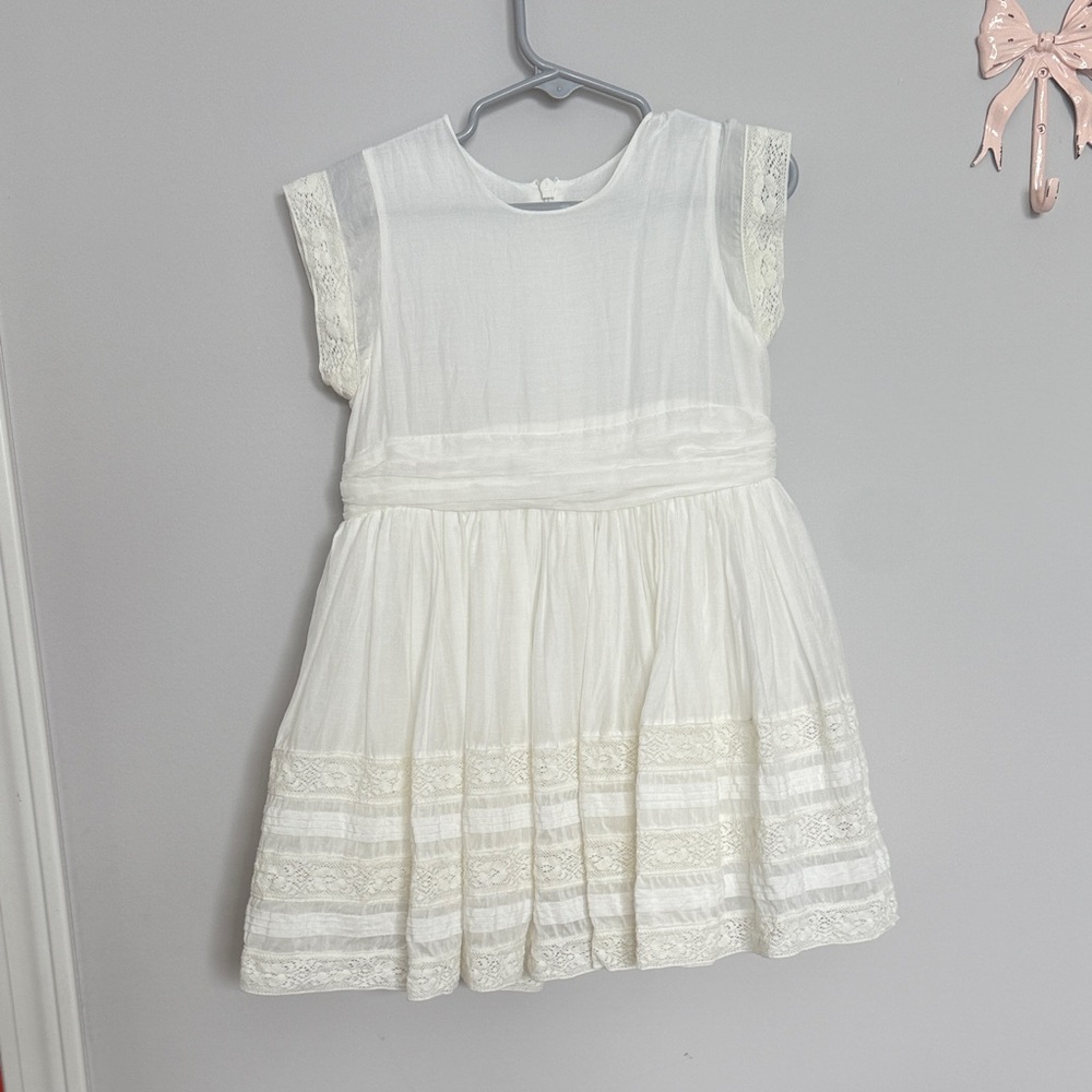 Noralee Dahlia dress white - 4T - Picture 2 of 6